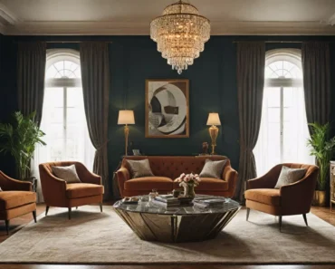 Sztuka doboru oświetlenia dla mebli art déco